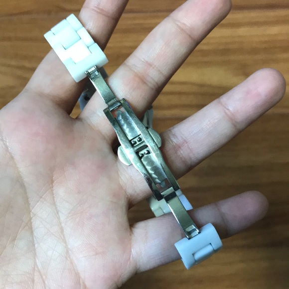 Fossil white ceramic watch - Picture 4 of 5